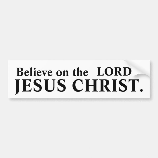 Judgment #3 bumper sticker (Front)