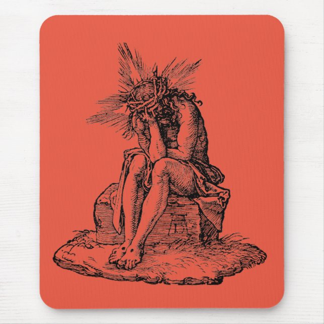 Judgment of Jesus Christ Mouse Pad (Front)