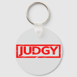 Judgy Stamp Key Ring