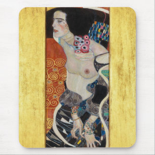 Judith II (Salome) by Gustav Klimt Mouse Pad