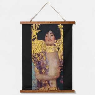 Judith (Lady in Gold), Gustav Klimt Hanging Tapestry