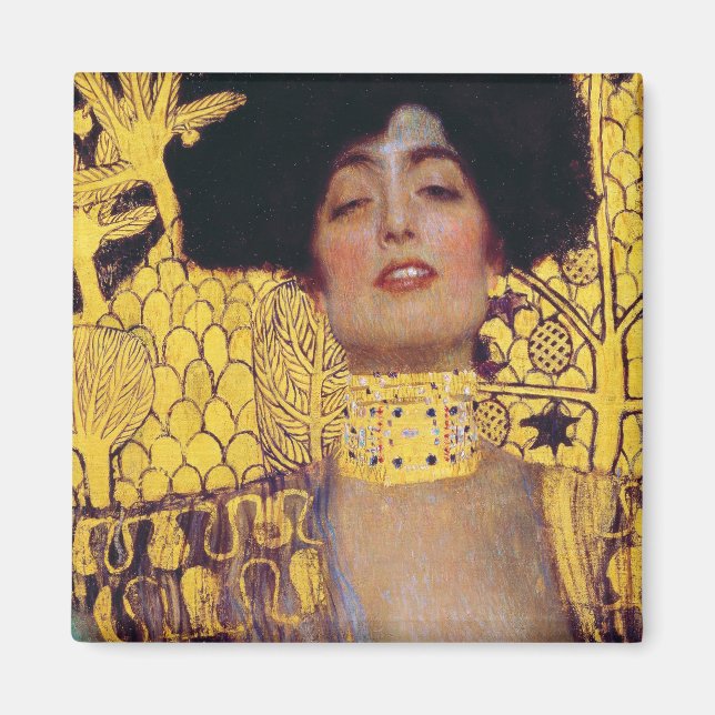 Judith (Lady in Gold), Gustav Klimt Magnet (Front)
