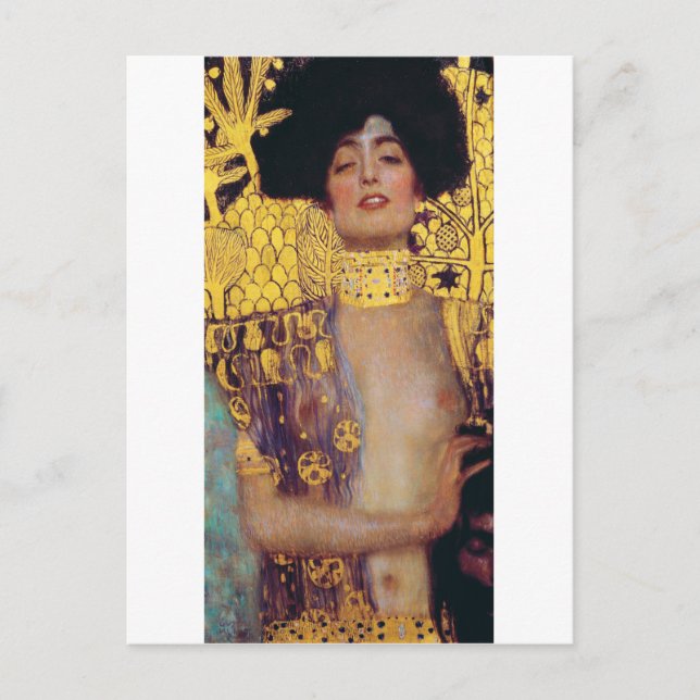 Judith (Lady in Gold), Gustav Klimt Postcard (Front)