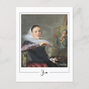 Judith Leyster #4 - Fine Art Postcard