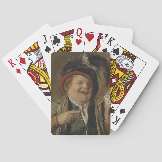 Judith Leyster - A Card Player 1630 (Back)