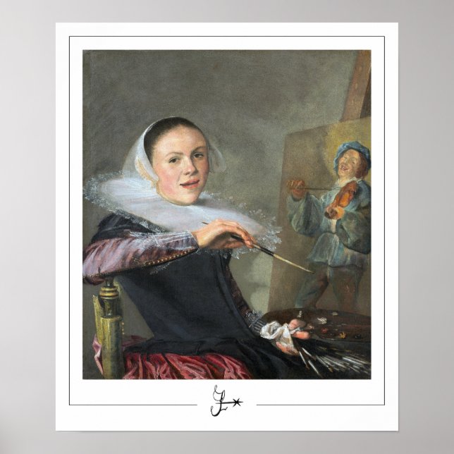 Judith Leyster Zedign Art Poster #4 (Front)