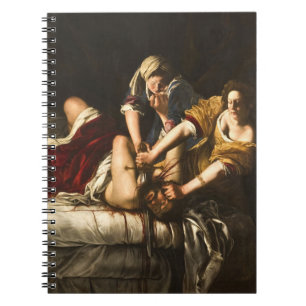 Judith Slaying Holofernes - Artemisia Gentileschi Notebook