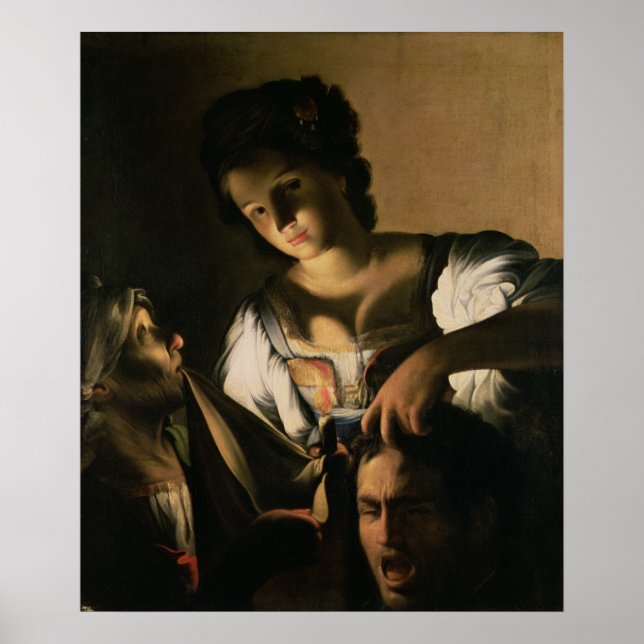 Judith with the head of Holofernes, 1615 Poster (Front)