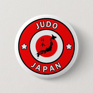 Judo 6 Cm Round Badge