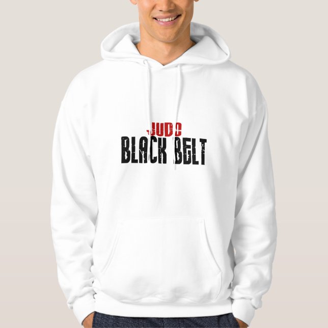 Judo Black Belt Hoodie (Front)