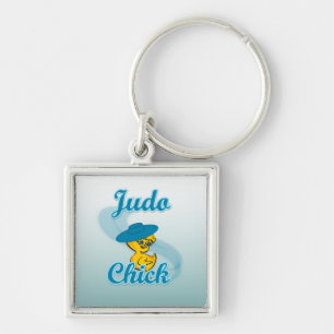 Judo Chick #3 Key Ring
