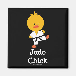 Judo Chick Magnet