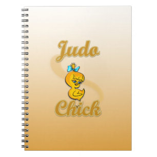 Judo Chick Spiral Notebook