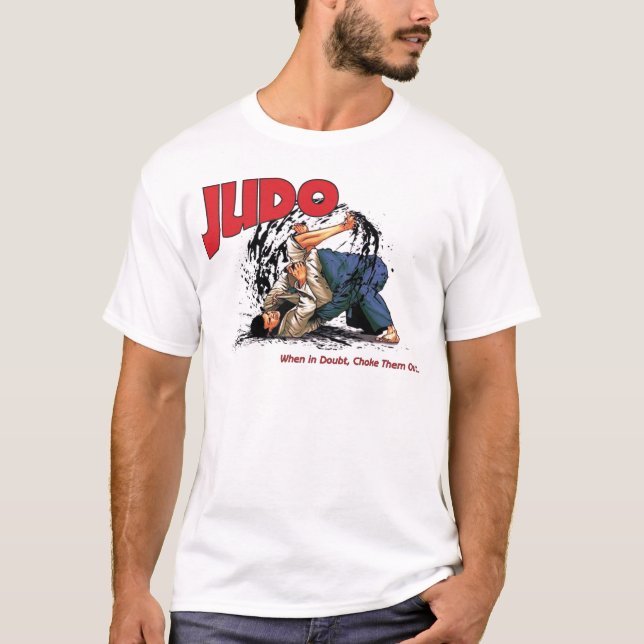 Judo Choke Out T-Shirt (Front)