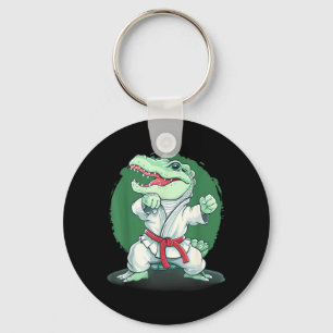 Judo Crocodile Nature Kickboxing Taekwondo Martial Key Ring