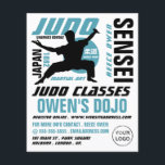 Judo Design, Judo Classes Flyer<br><div class="desc">Judo Design,  Judo Classes Advert Flyers By The Business Card Store.</div>