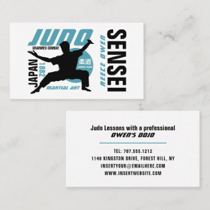 Judo Design, Sensei Business Card