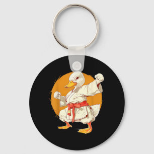Judo Duck Taekwondo Duck Kung Fu Duck Martial Arts Key Ring