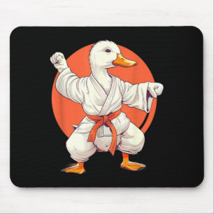 Judo Duck Taekwondo Duck Martial Arts Kung Fu Duck Mouse Pad