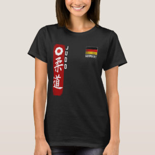 Judo Germany german flag Judoka Dojo Martial art k T-Shirt