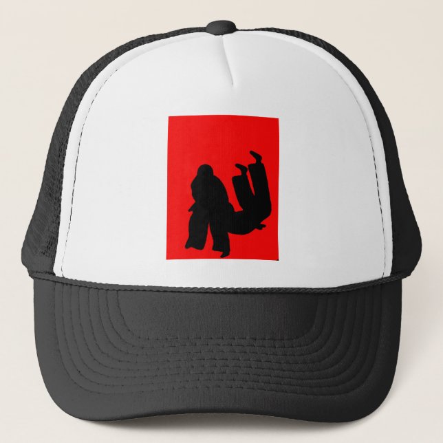 Judo gift present trucker hat (Front)