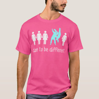 Judo Girl Dare To Be Different Judo T-Shirt