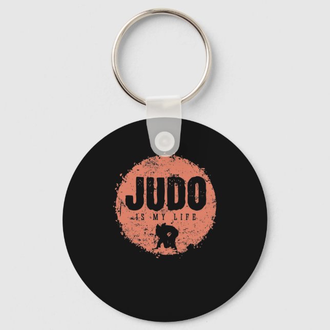 Judo Is My Life Key Ring (Front)