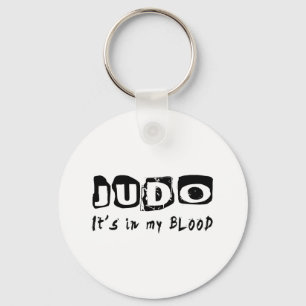 Judo It's in my blood Key Ring