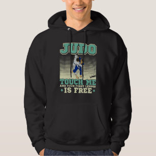 Judo Judoken Japan Jiu Jitsu Martial Training Athl Hoodie