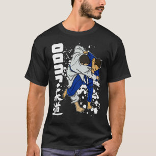 Judo Judoken Japan Jiu Jitsu Martial Training Athl T-Shirt