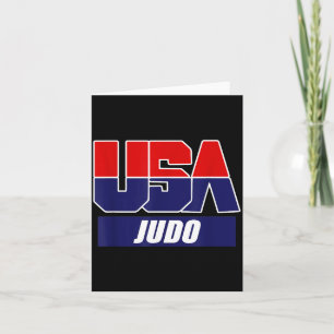 Judo Martial Arts 2024 USA Team Card