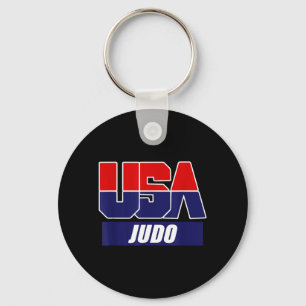 Judo Martial Arts 2024 USA Team Key Ring