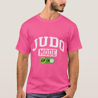 Judo Mode On - Funny Martial Arts Kung Fu Judo Fig T-Shirt