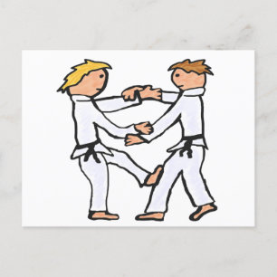 Judo Postcard