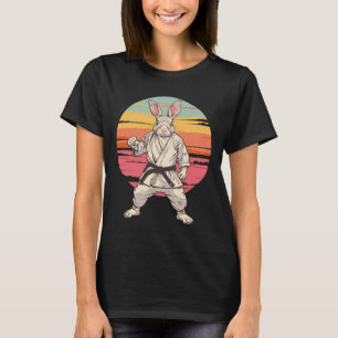 Judo Rabbit Bunny Nature Kickboxing Taekwondo Mart T-Shirt