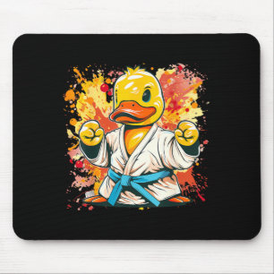 Judo Rubber Duck Nature Kickboxing Taekwondo Mouse Pad