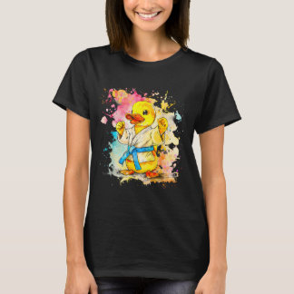 Judo Rubber Duck Nature Kickboxing Taekwondo T-Shirt