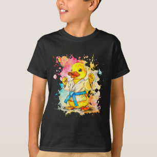 Judo Rubber Duck Nature Kickboxing Taekwondo T-Shirt