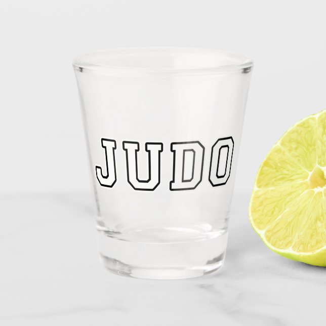 Judo Shot Glass (Front)