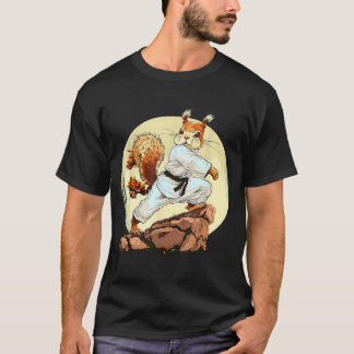 Judo Squirrel Karate MMA Taekwondo Martial Arts T-Shirt