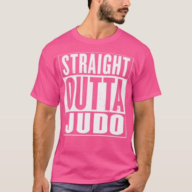Judo Straight Outta Judo T-Shirt (Front)