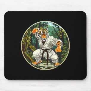 Judo Tiger Forest Taekwondo Kickboxing Judo Mouse Pad