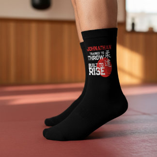 Judo - Trained to Throw - Built to Rise Socks