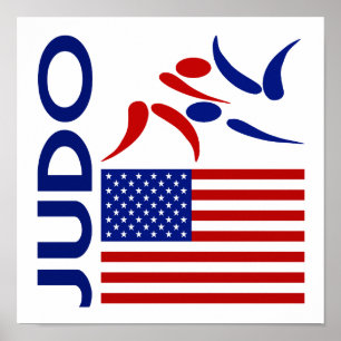 Judo United States Poster