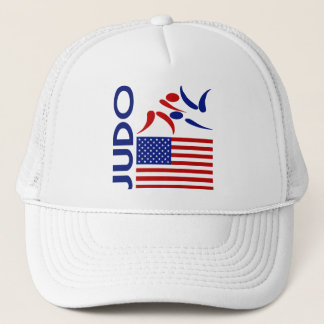Judo United States Trucker Hat