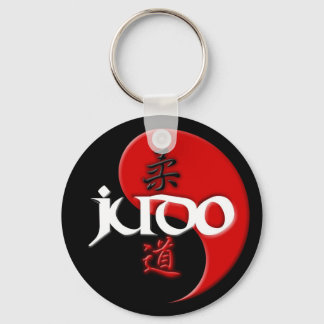 Judo Yin Yang Key Chain