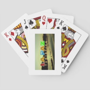 Juego de cartas La Paz turistica Playing Cards