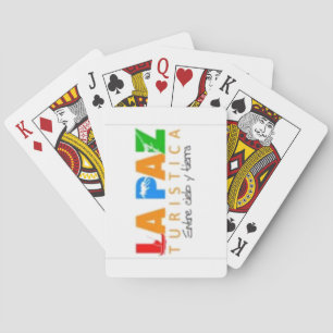 Juego de cartas La Paz turistica Playing Cards