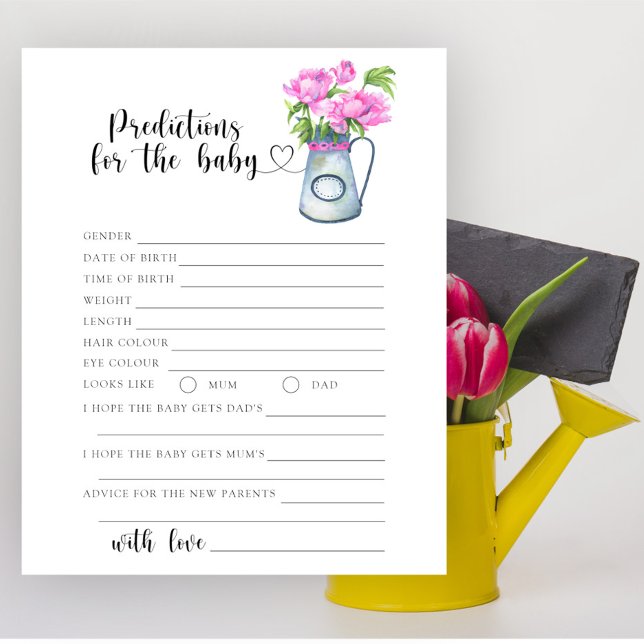 Jug of flowers - baby predictions and advice (Creator Uploaded)