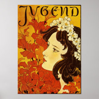 Jugend / Youth - Art Nouveau Poster